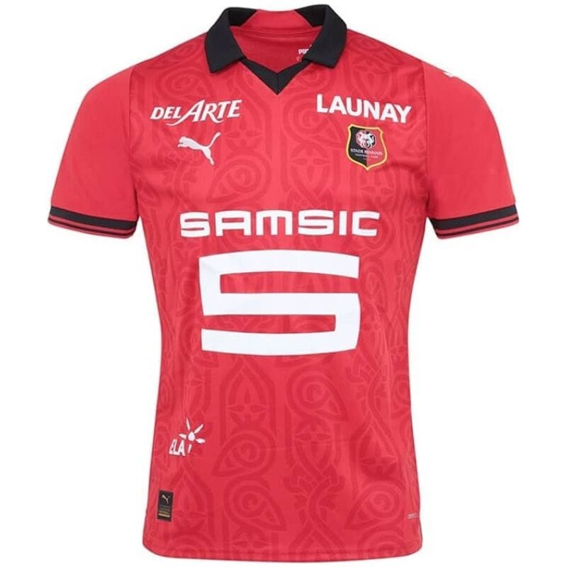 Mens Stade Rennais Home Jersey 2023/24