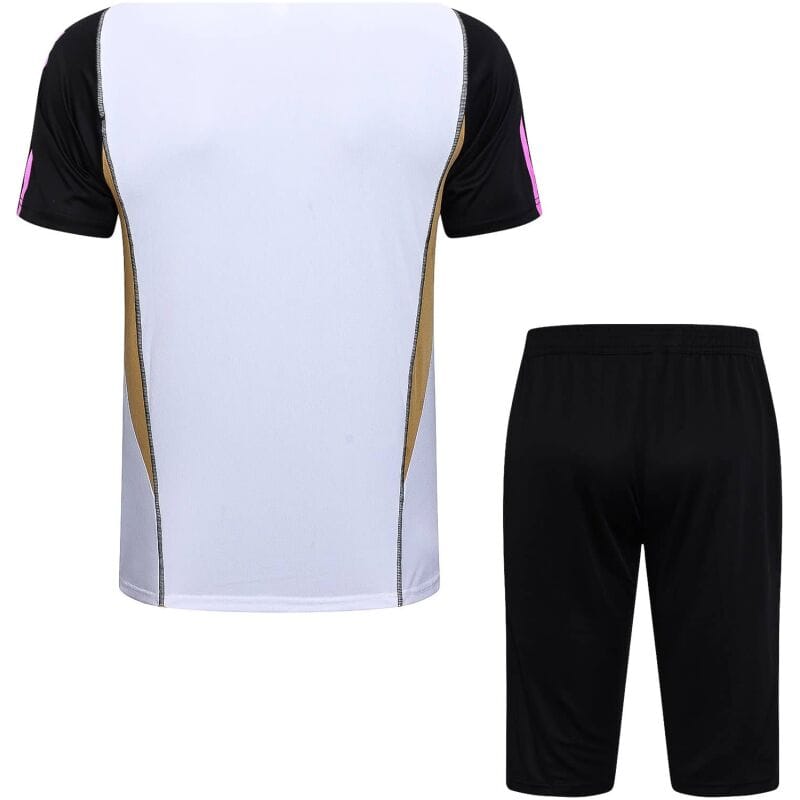 Mens Real Madrid Short Training Suit White 2023/24