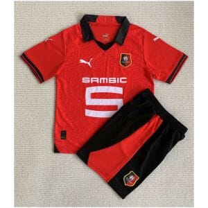 Kids Stade Rennais Home Jersey 2023/24