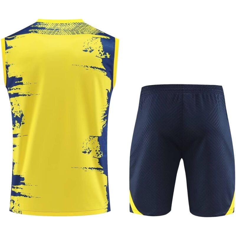 Mens Barcelona Singlet Suit Yellow 2023/24