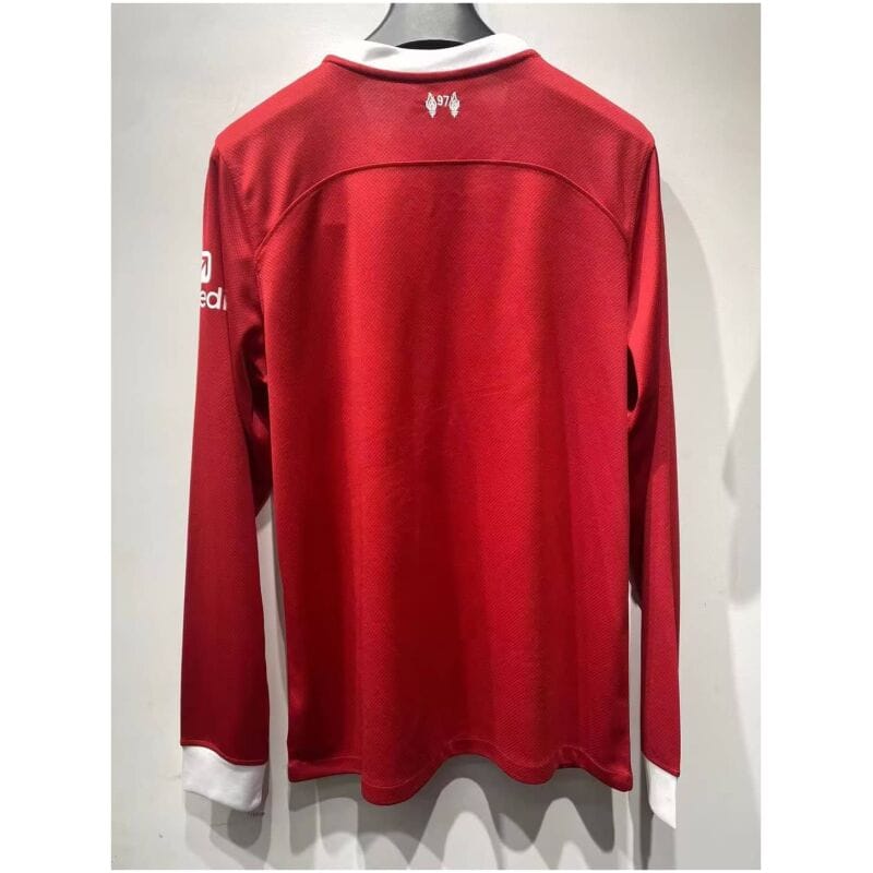 Mens Liverpool Home Jersey Long Sleeve 2023/24