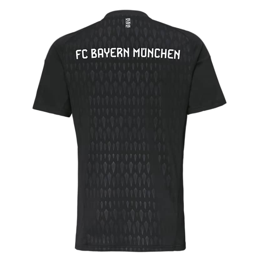 Mens Bayern Munich Goalkeeper Black Jersey 2023/24
