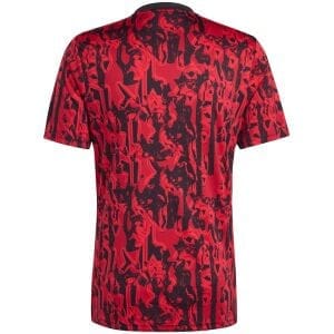 Mens Manchester United Short Training Jersey Red 2023/24