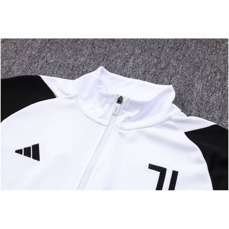 Mens Juventus Jacket + Pants Training Suit White 2023/24