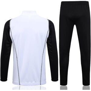 Herren Real Madrid Jacke + Hose Trainingsanzug weiß 2023/24