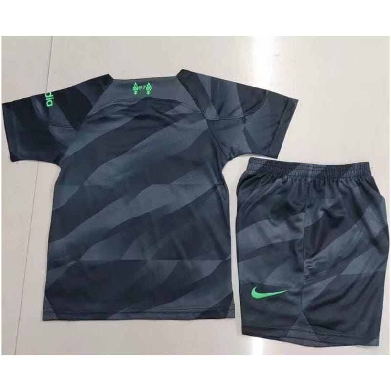 Kids Liverpool Goalkeeper Black Jersey 2023/24