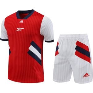 Mens Arsenal Short Training Suit Red 2023/24