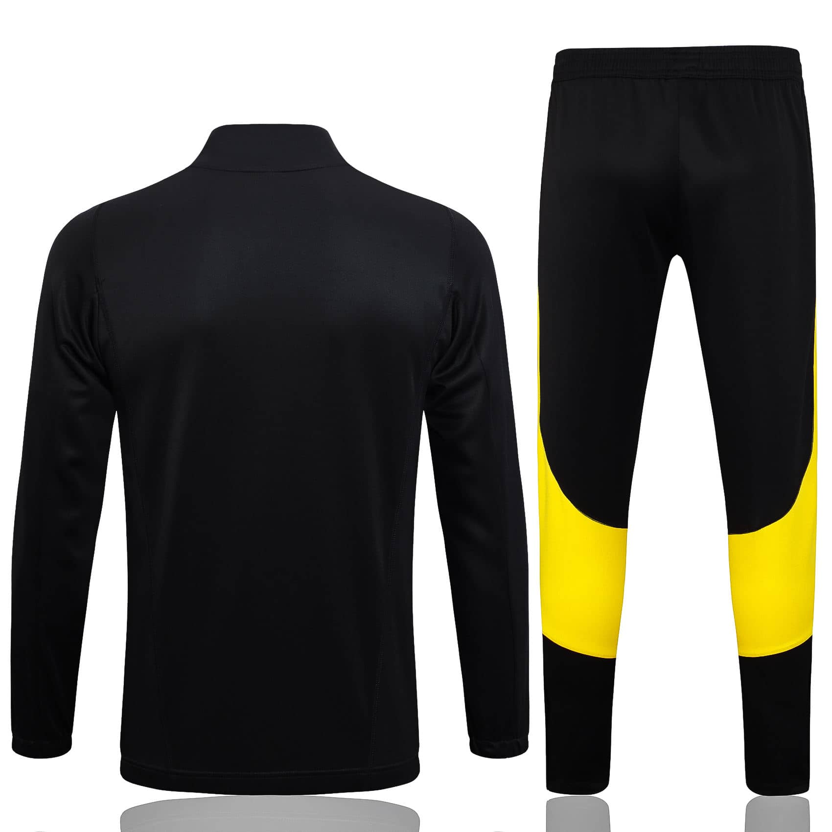 Mens Juventus Jacket + Pants Training Suit Black 2023/24