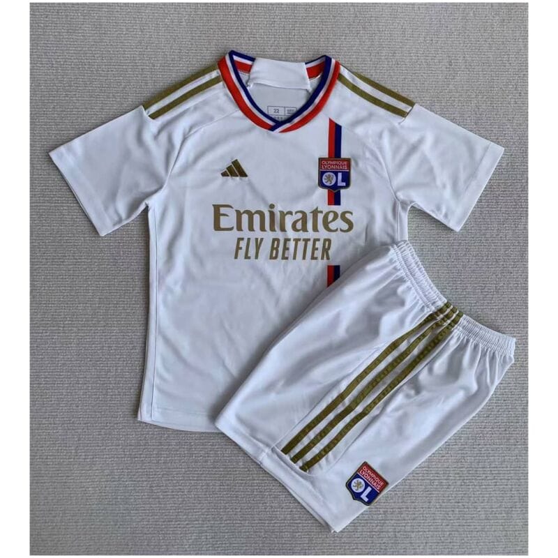 Kids Olympique Lyonnais Home Jersey 2023/24