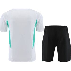Mens Manchester United Short Training Suit White 2023/24