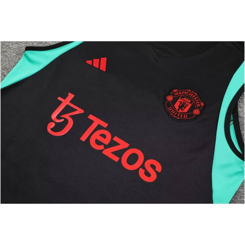 Mens Manchester United Singlet Suit Black II 2023/24