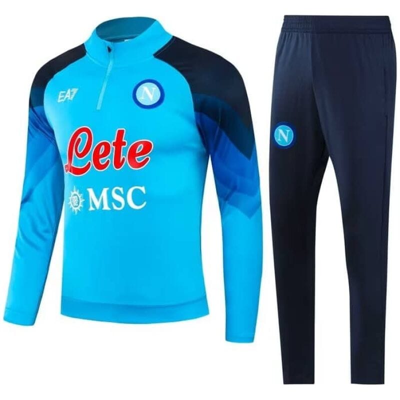 Mens Napoli Training Suit Blue 2023/24