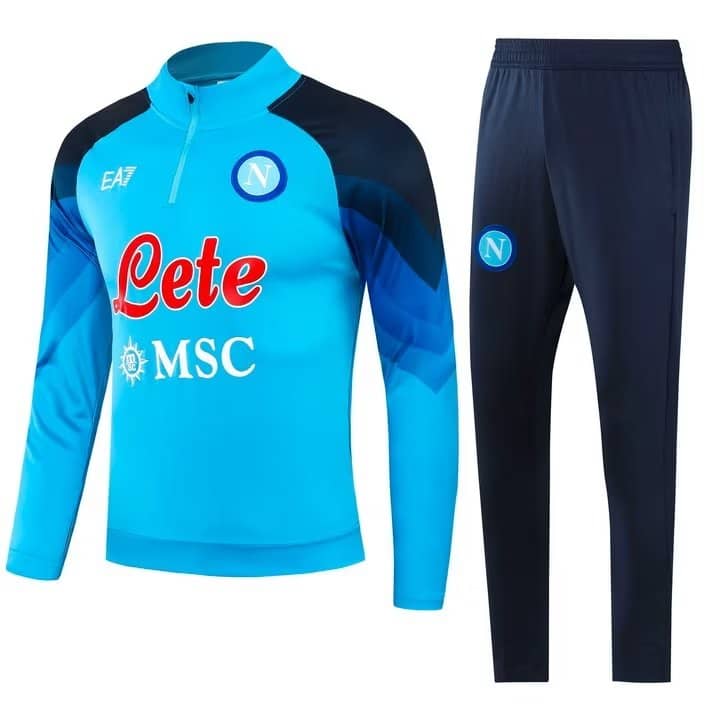 Mens Napoli Training Suit Blue 2023/24