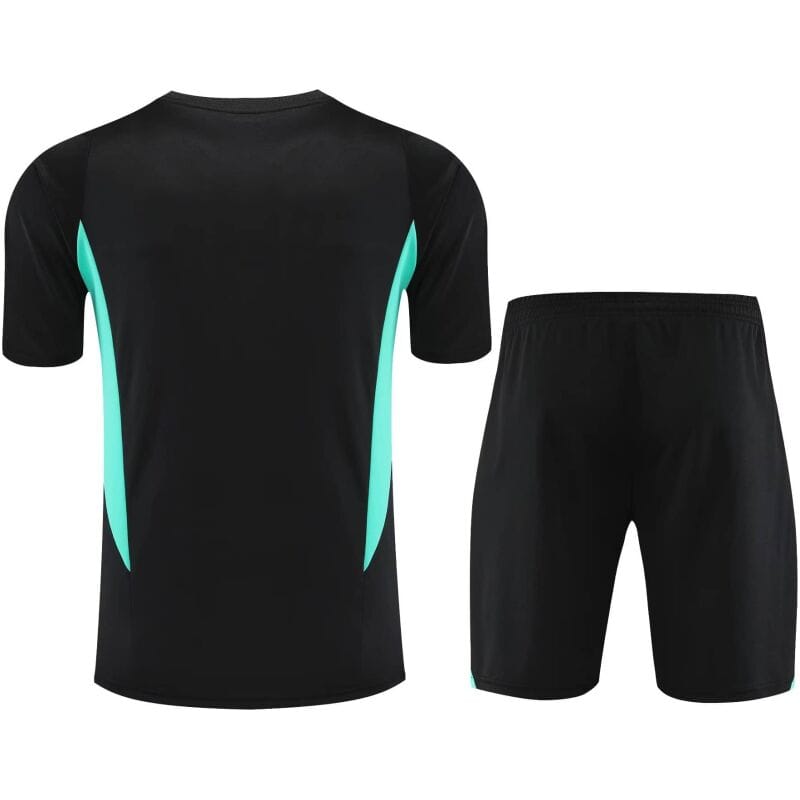 Mens Manchester United Short Training Suit Black II 2023/24