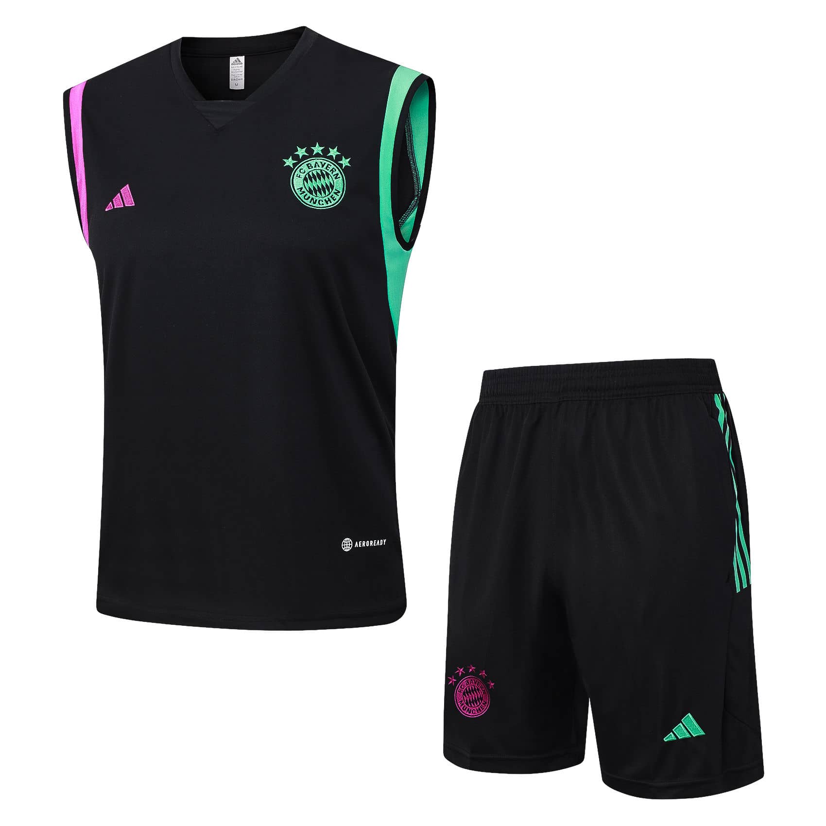 Mens Bayern Munich Singlet Suit Black 2023/24
