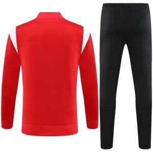 Mens AC Milan Jacket + Pants Training Suit Red 2023/24