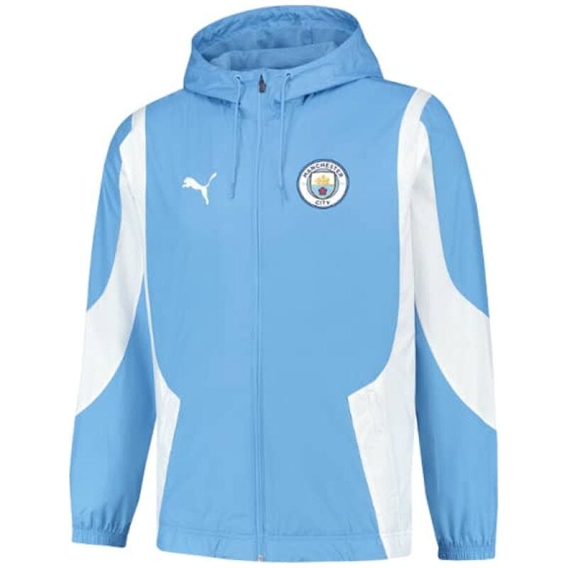Mens Manchester City All Weather Windrunner Jacket Blue II 2023/24