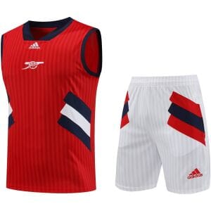 Mens Arsenal Singlet Suit Red 2023/24