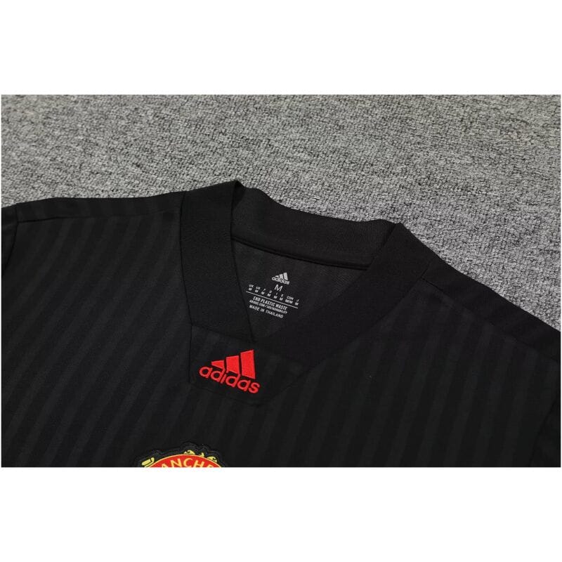 Mens Manchester United Short Training Suit Black 2023/24