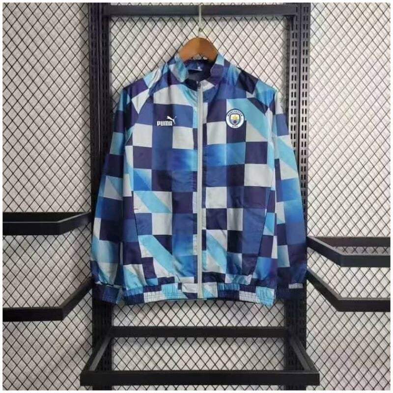 Mens Manchester City All Weather Windrunner Jacket Patch Work 2023/24