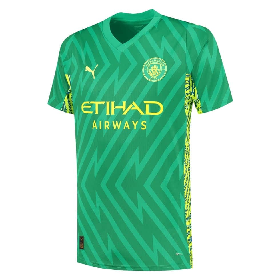 Mens Manchester City Goalkeepr Green Jersey 2023/24