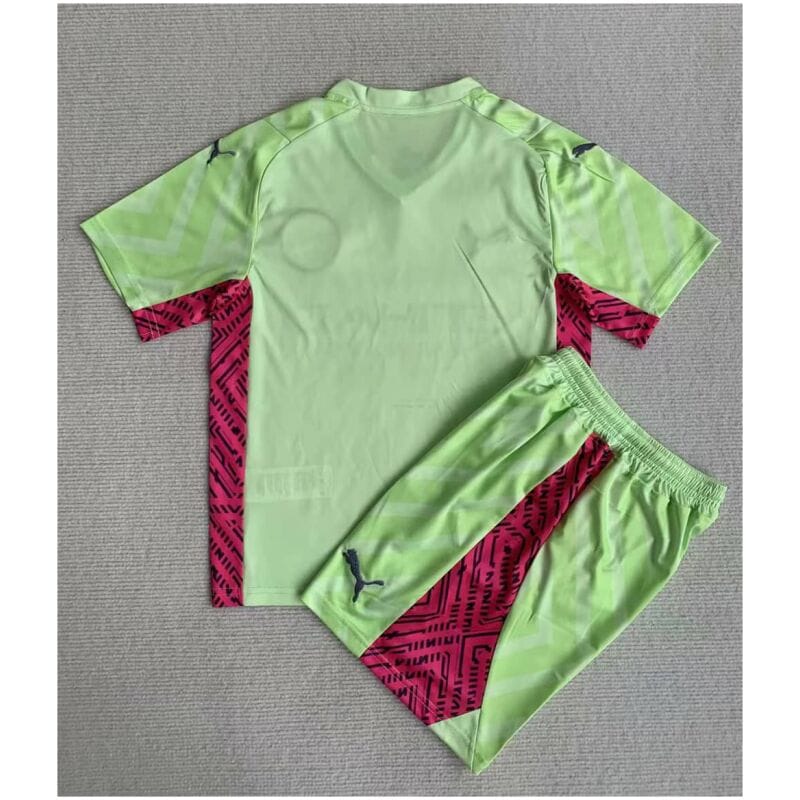 Kids Manchester City Goalkeeper Green Jersey 2023/24