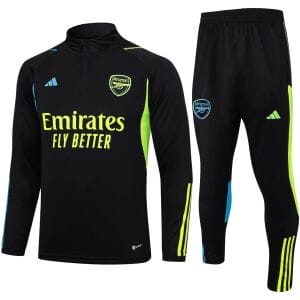 Mens Arsenal Training Suit Black II 2023/24
