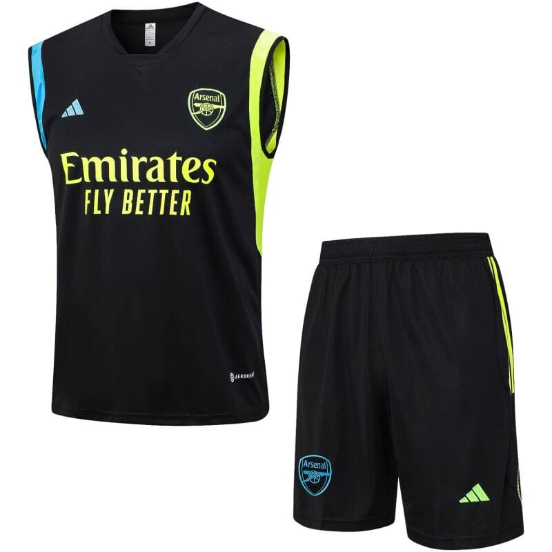Mens Arsenal Singlet Suit Black 2023/24