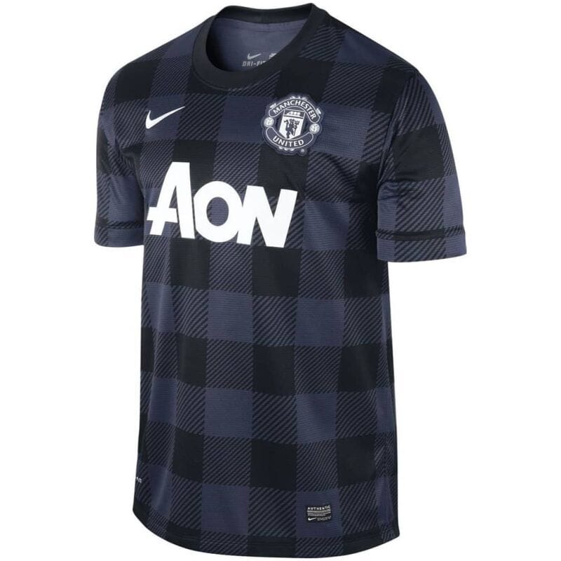 Mens Manchester United Retro Away Jersey 2013/14