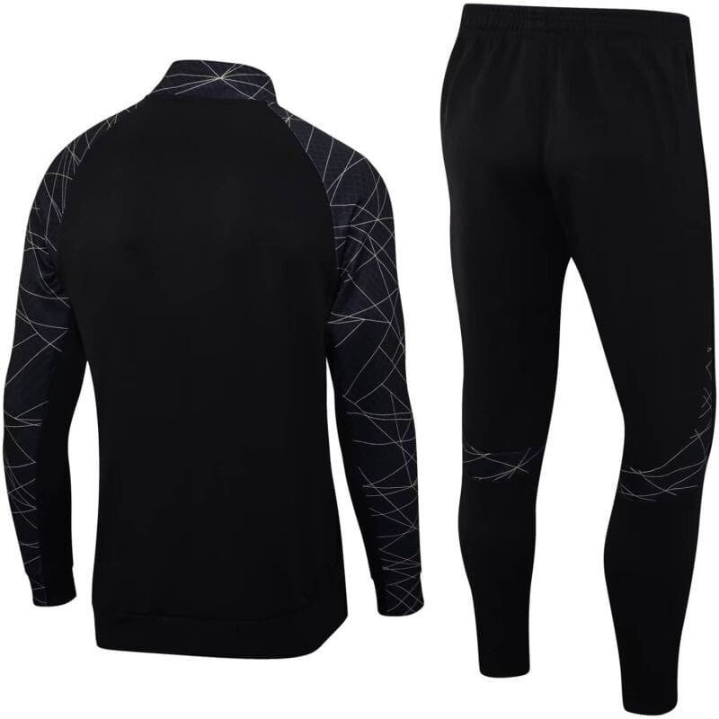Mens PSG x Jordans Jacket + Pants Training Suit Black II 2023/24