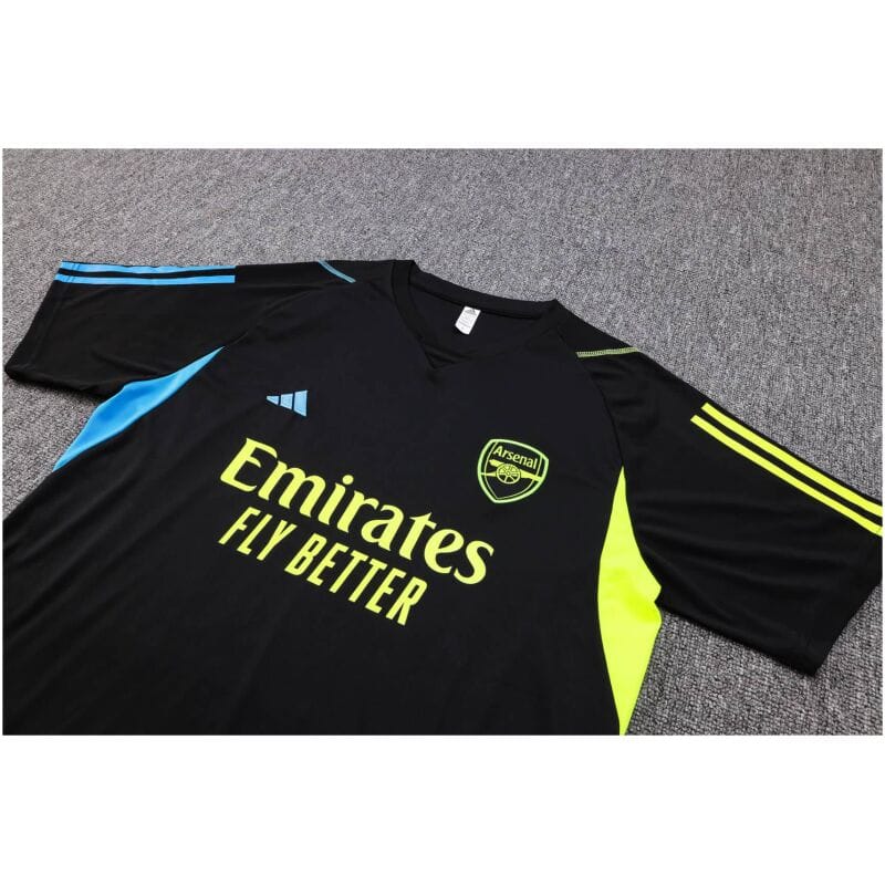 Mens Arsenal Short Training Suit Black 2023/24