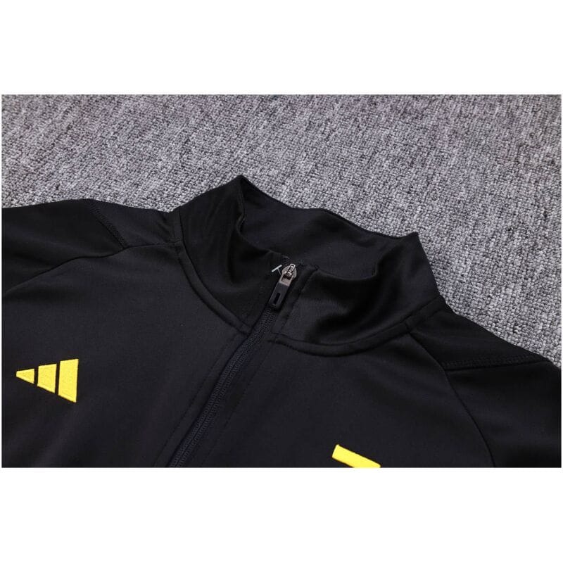 Mens Juventus Jacket + Pants Training Suit Black 2023/24