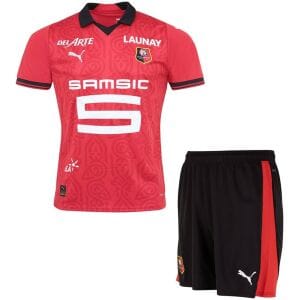 Kids Stade Rennais Home Jersey 2023/24