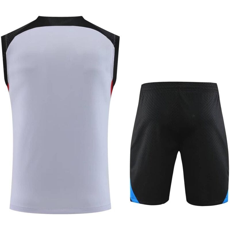 Mens Barcelona Singlet Suit Light Grey 2023/24