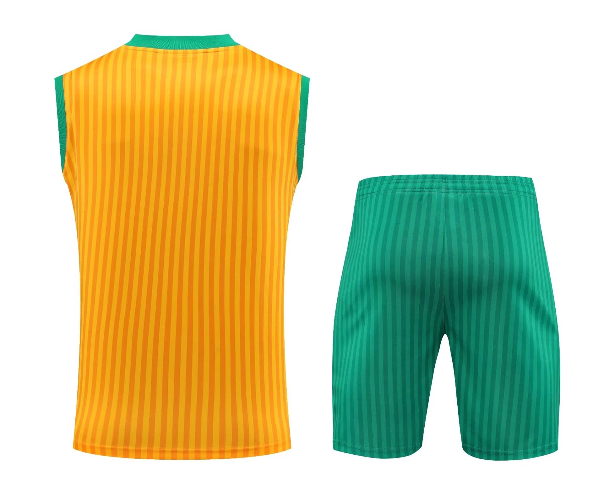 Mens Bayern Munich Singlet Suit Yellow 2023/24