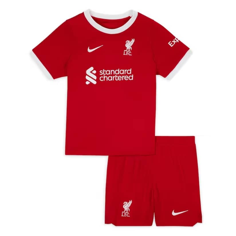 Kids Liverpool Home Jersey 2023/24
