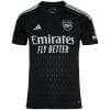 Mens Arsenal Goalkeeper Black Jersey 2023/24