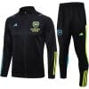 Mens Arsenal Jacket + Pants Training Suit Black 2023/24