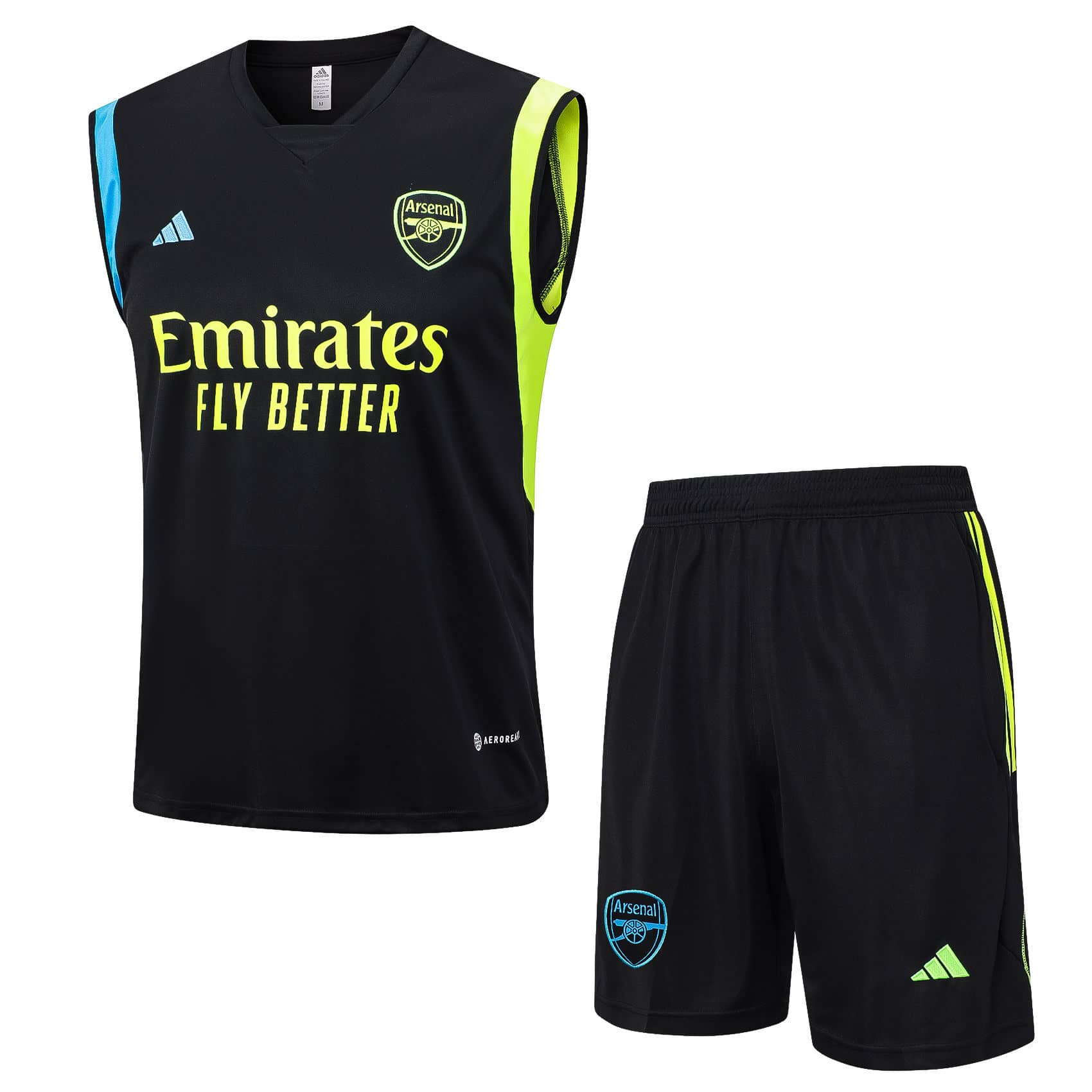 Mens Arsenal Singlet Suit Black 2023/24