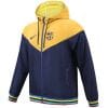 Mens Barcelona All Weather Windrunner Jacket Royal - Yellow 2023/24