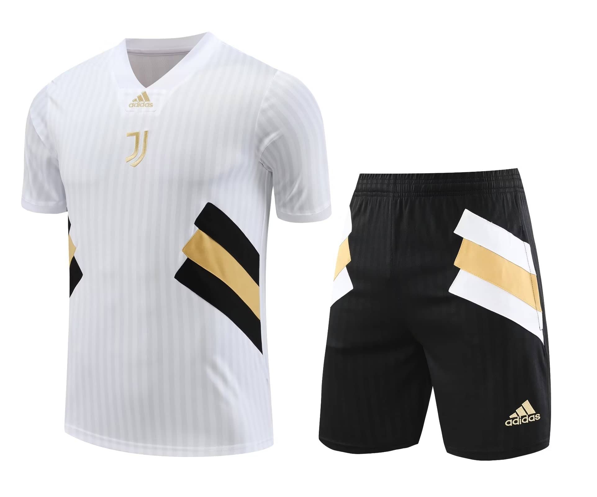Mens Juventus Short Training Suit White 2023/24
