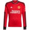 Mens Manchester United Home Jersey Long Sleeve 2023/24