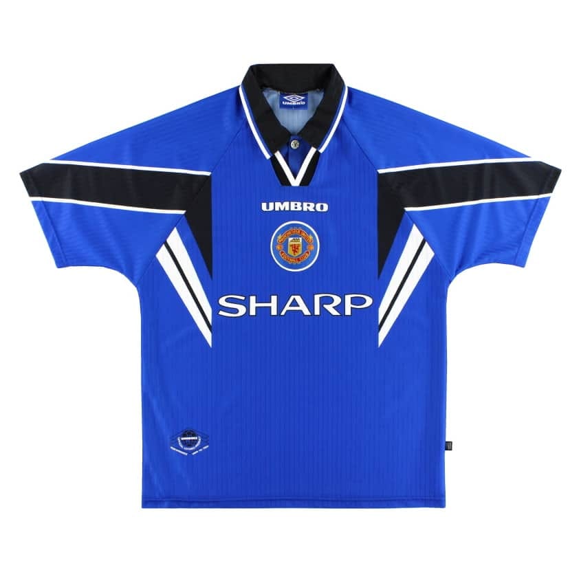 Mens Manchester United Retro Third Jersey 1996/98