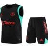 Mens Manchester United Singlet Suit Black II 2023/24