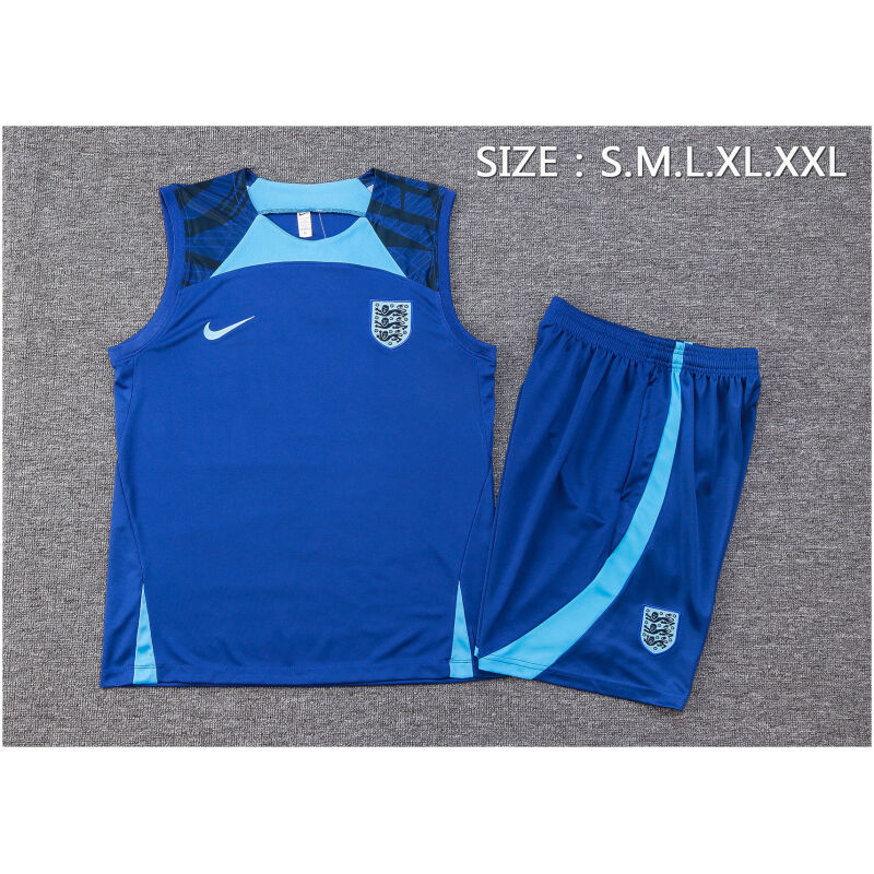 Mens England Singlet Suit Cobalt Blue 2023