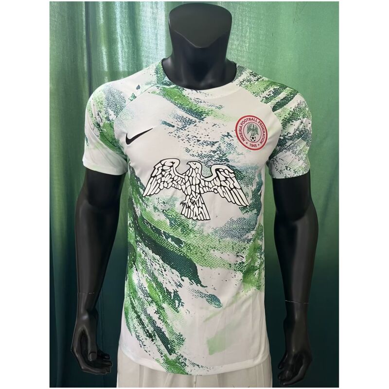Mens Nigeria Short Training Jersey Green 2023/24