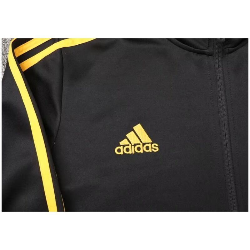 Mens Juventus Jacket + Pants Training Suit Black II 2023/24