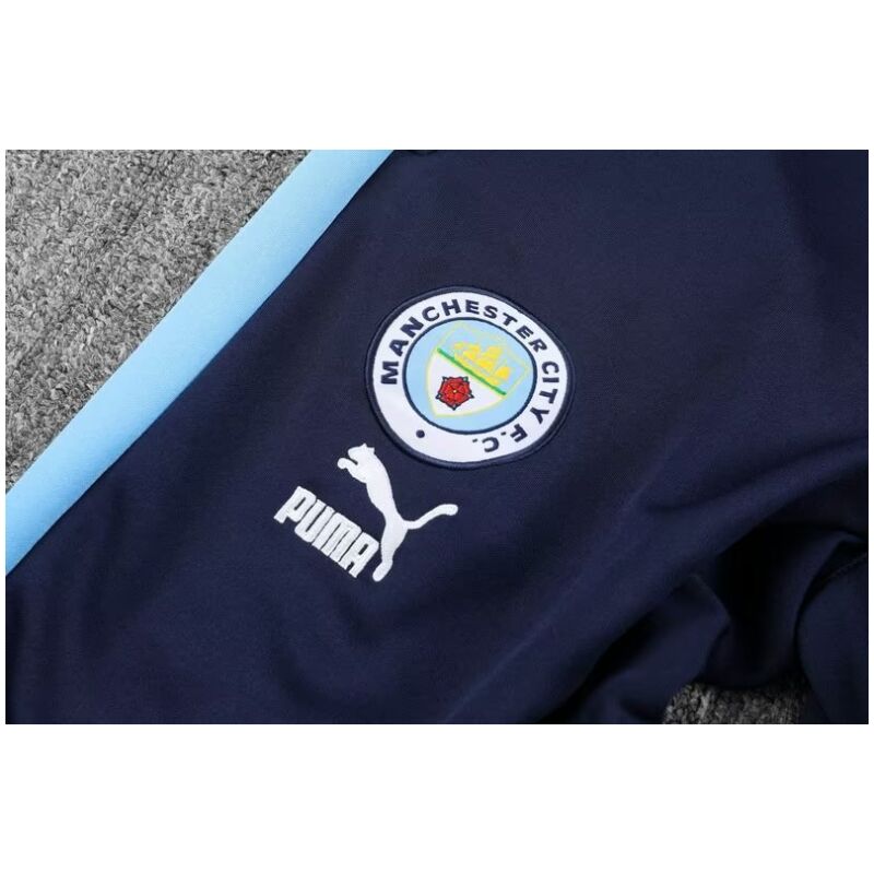 Mens Manchester City Jacket + Pants Training Suit Skye Blue 2023/24