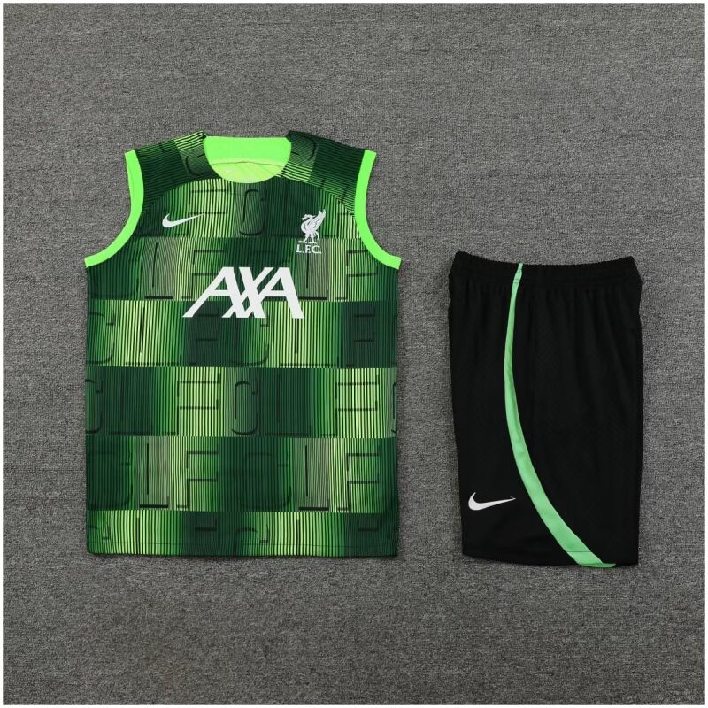 Mens Liverpool Singlet Suit Green 2023/24