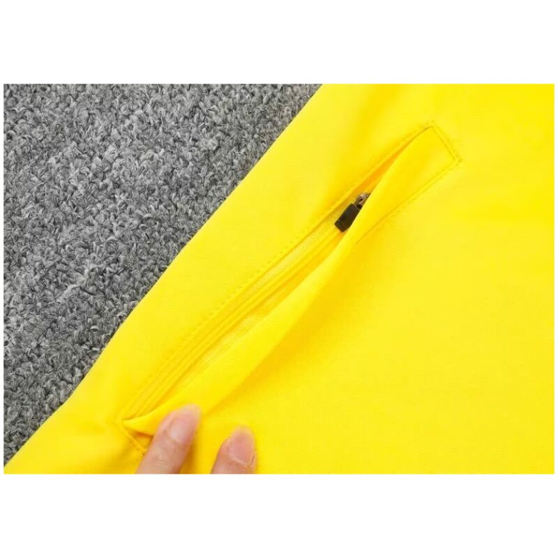 Mens Borussia Dortmund Jacket + Pants Training Suit Yellow 2023/24